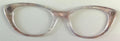Ella Topper; semi-translucent pink swirls