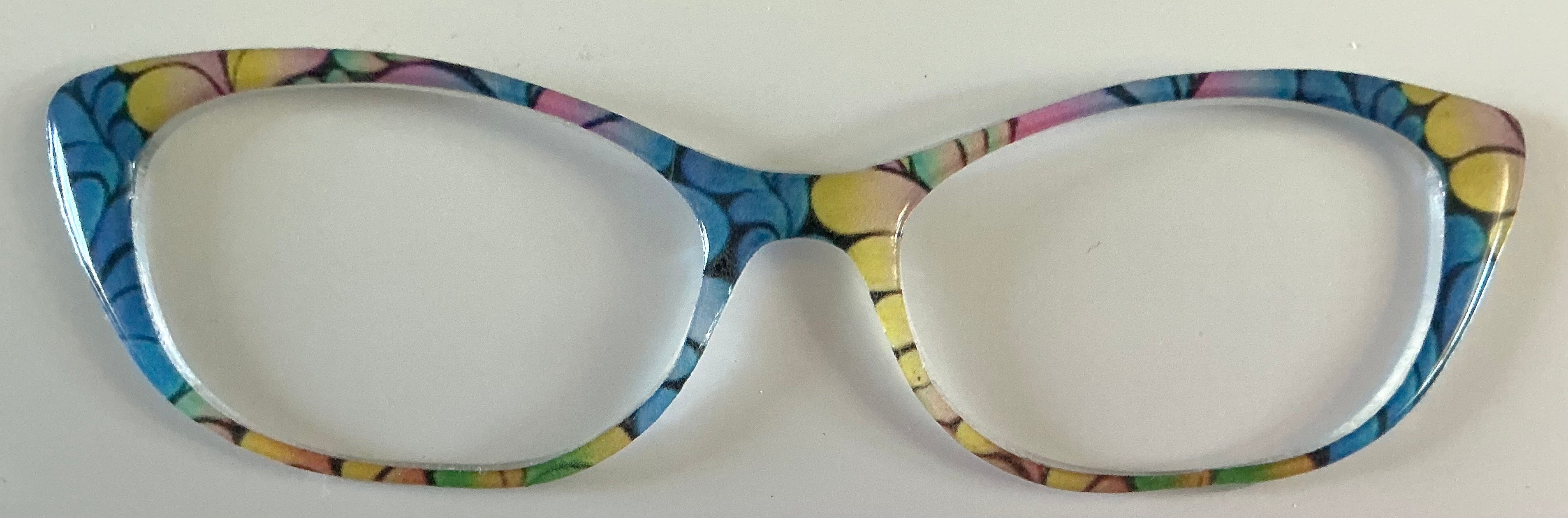 Ella Topper; pink and blue design
