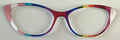Ella Topper; rainbow vertical stripes