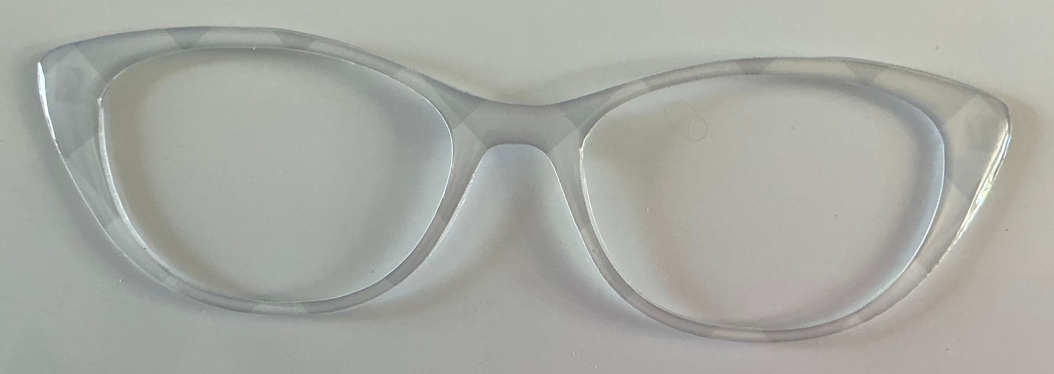 Ella Topper; gray square design
