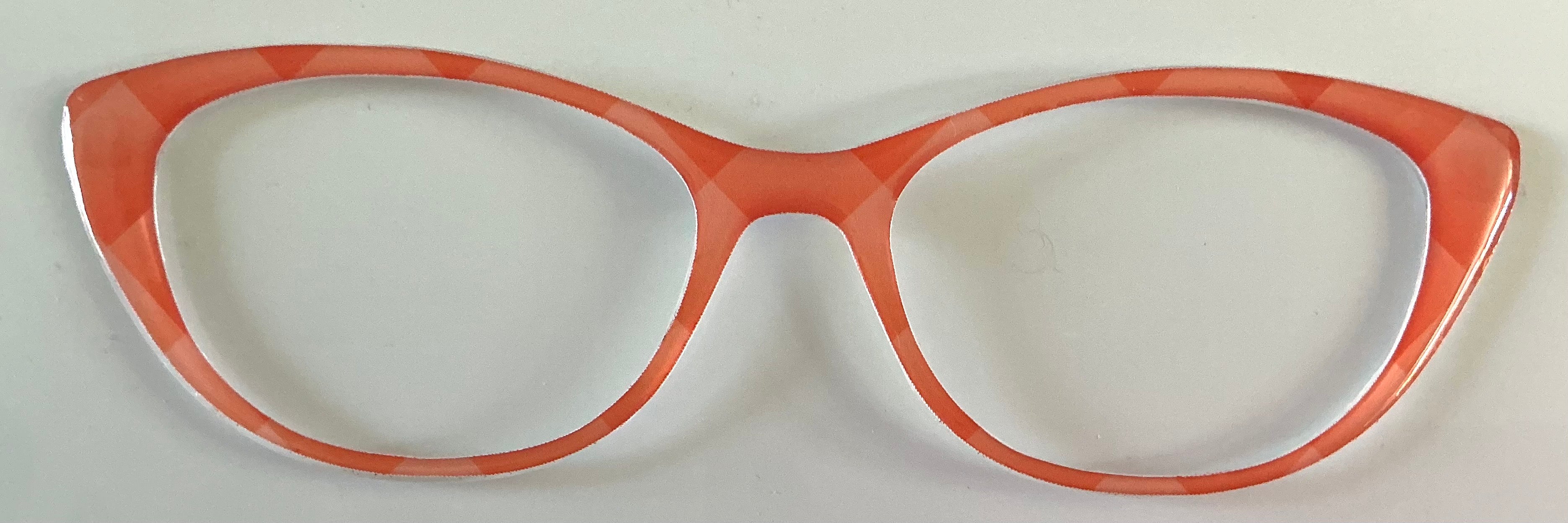 Ella Topper; orange square design
