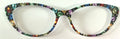 PAIR Ella Topper; multicolored gems on black