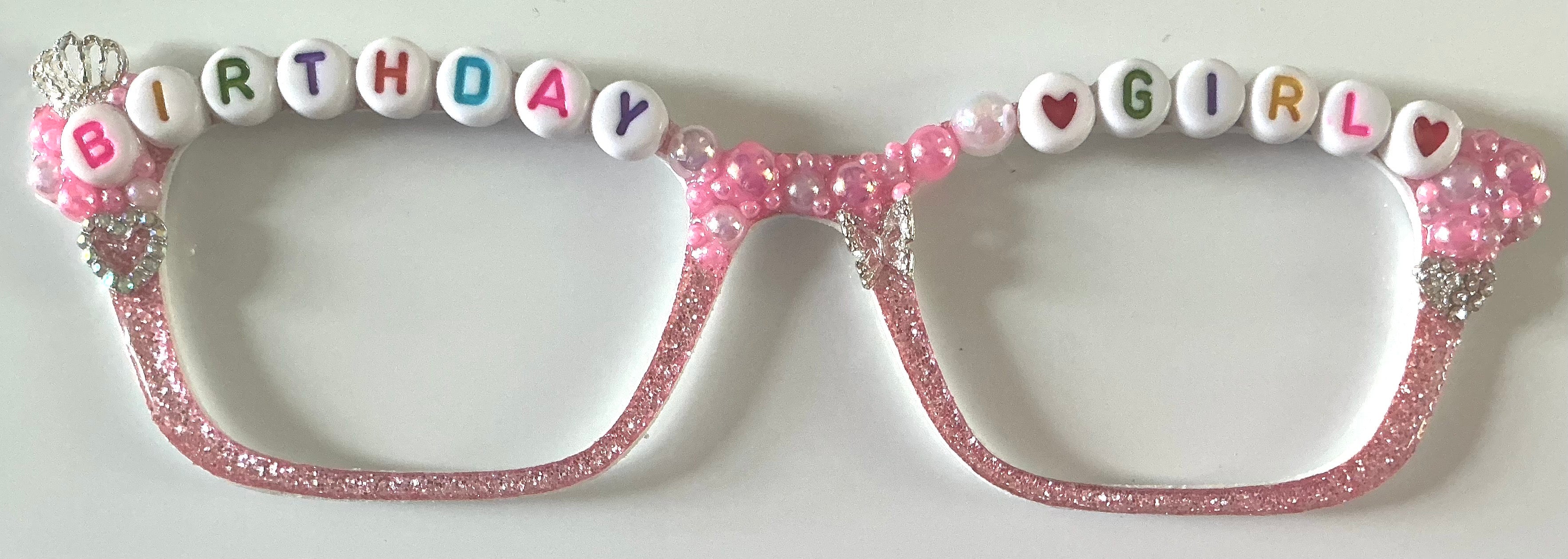 Finley Topper; pink Birthday Girl