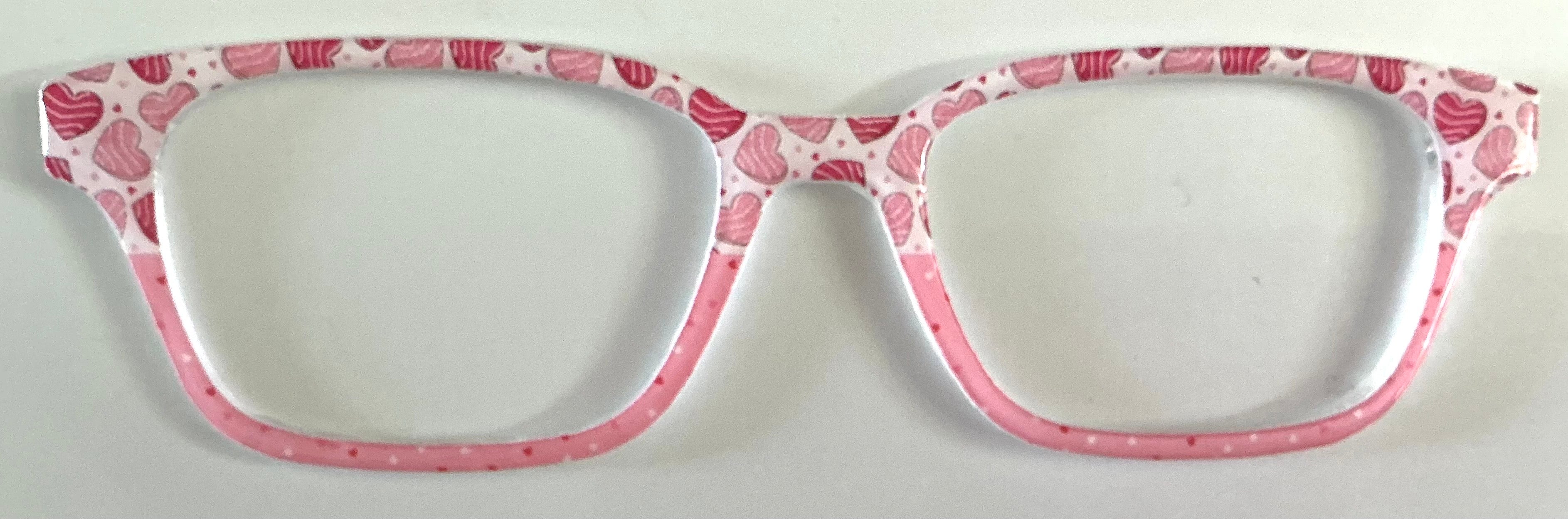 Finley Topper; Kady’s Toppers and Charms; hearts to pink split