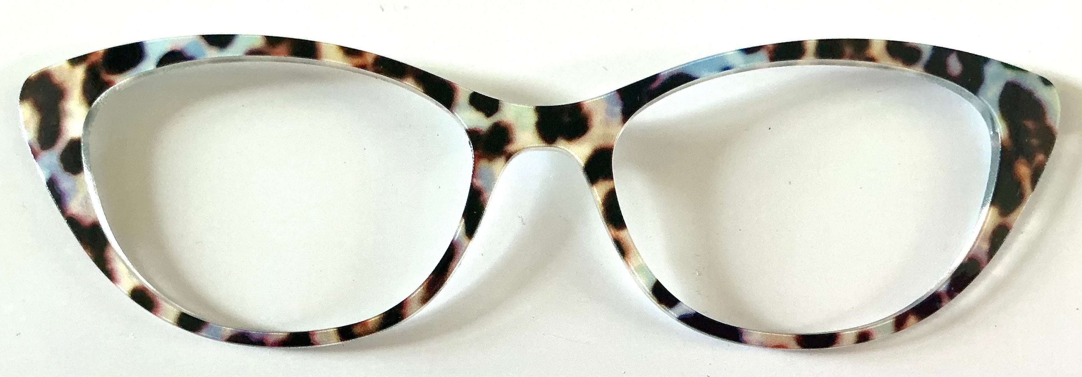 PAIR Ella Topper; brown and blue tort