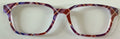 PAIR Finley Topper; burgundy and lilac plaid