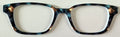 Finley Topper; teal and gold diamond design