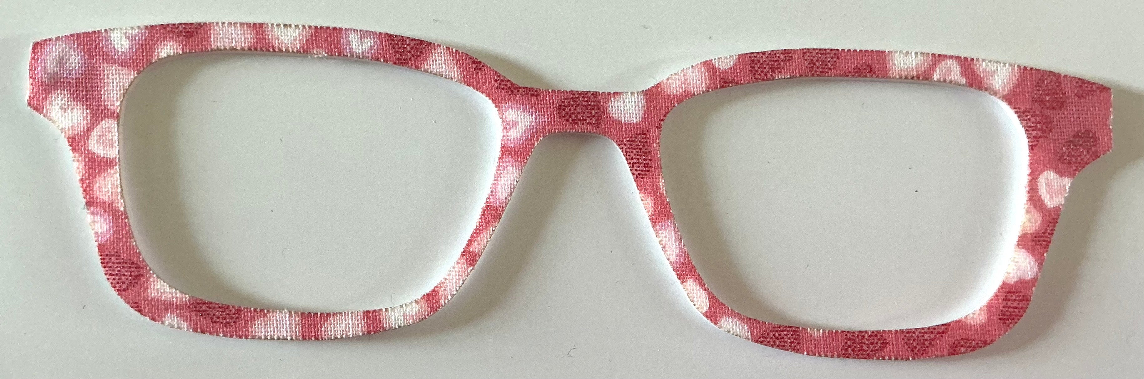 Finley Topper; NEW; Laser Nonna;pink heart fabric