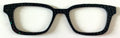 Finley Topper; Laser Nonna; black dotted fabric
