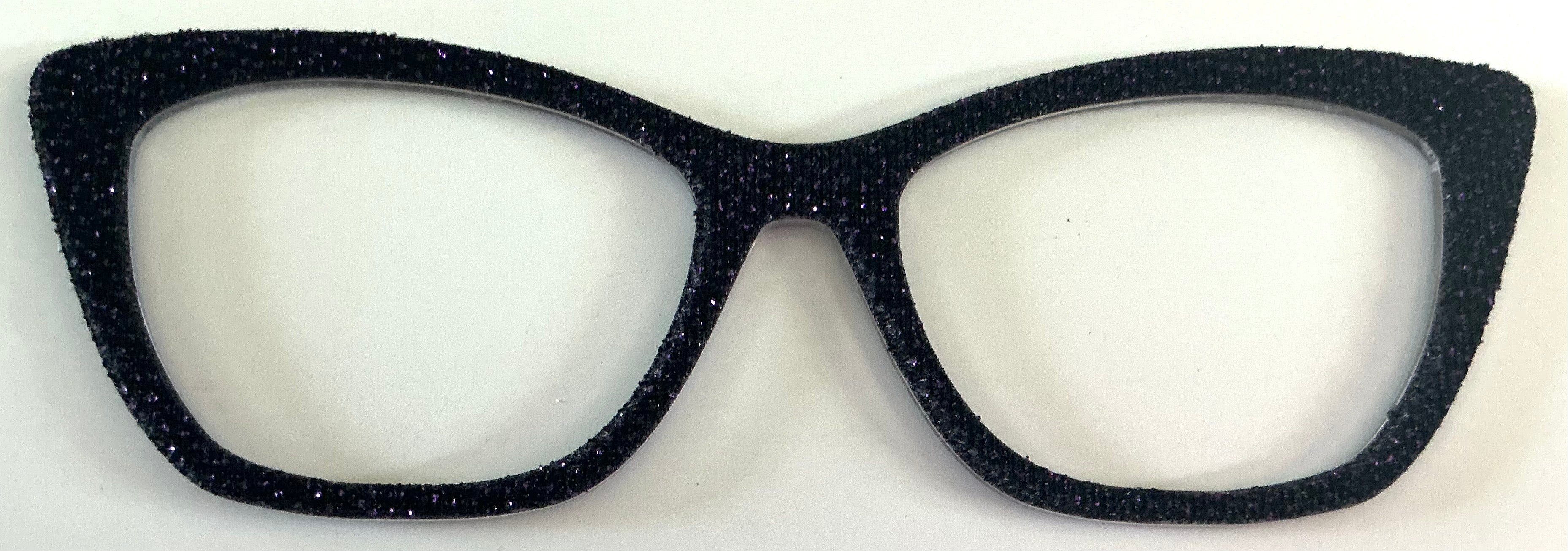 Wanda Topper; Laser Nonna; black sparkle fabric