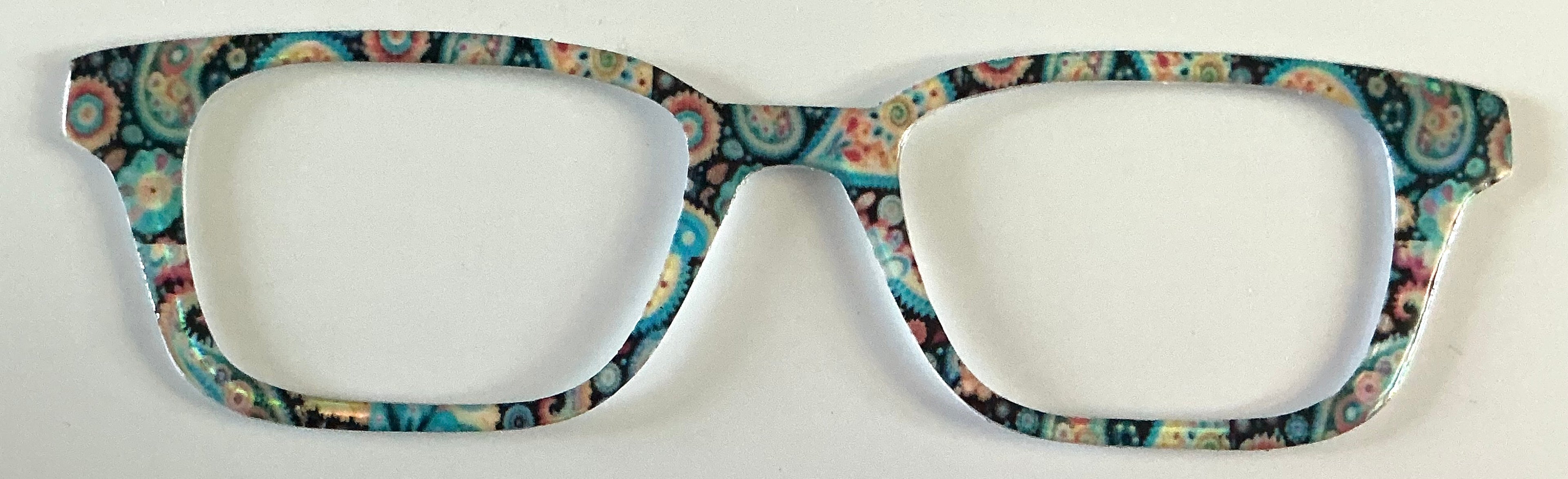 Finley Topper; B-Utiful Creations; blue/yellow/black paisley shine