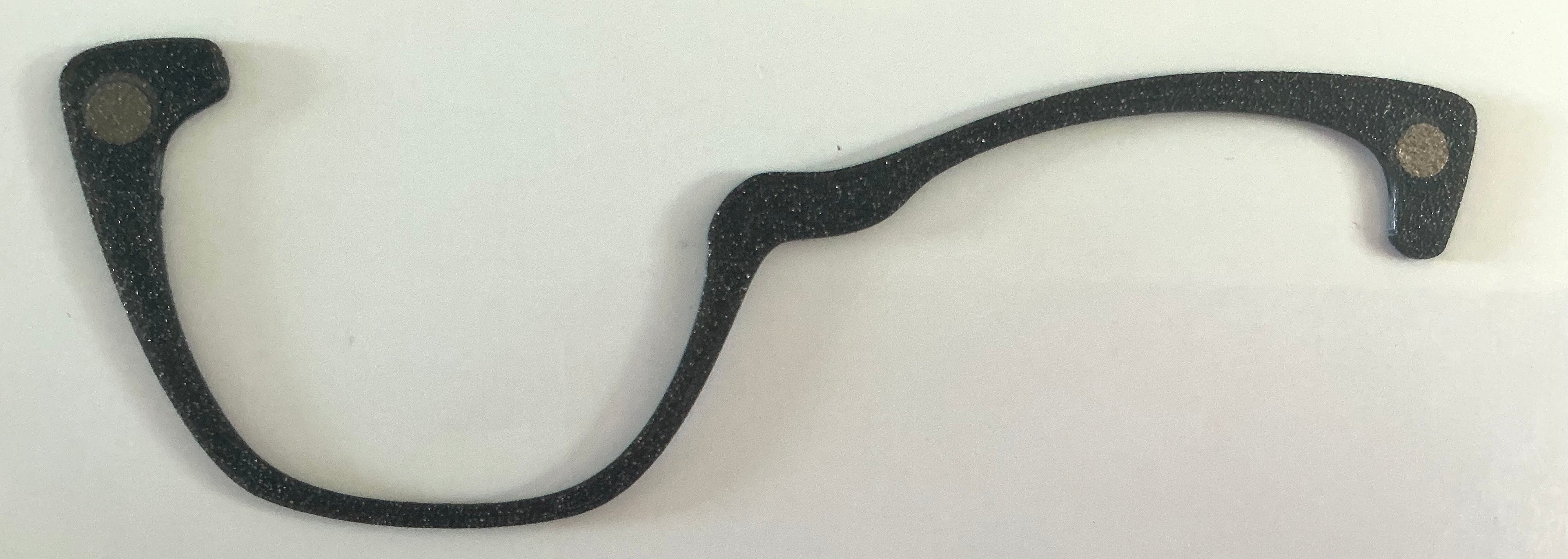 Wanda Half Topper; black