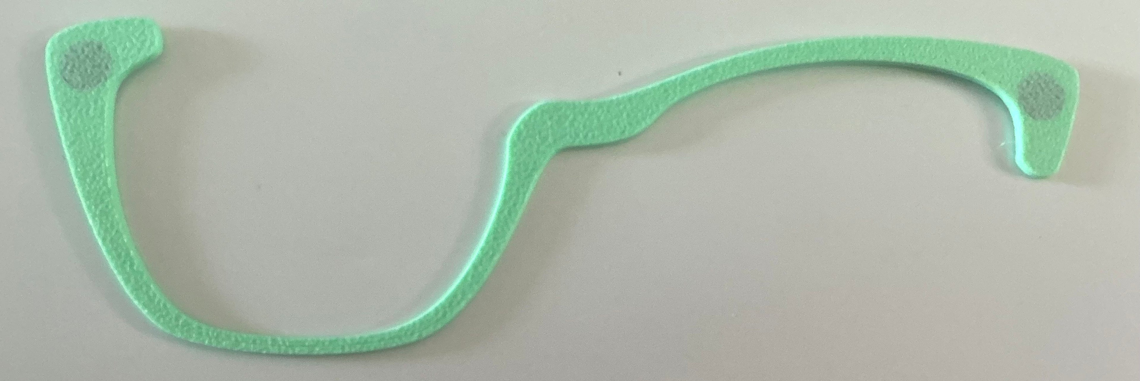 Wanda Half Topper; sea foam green