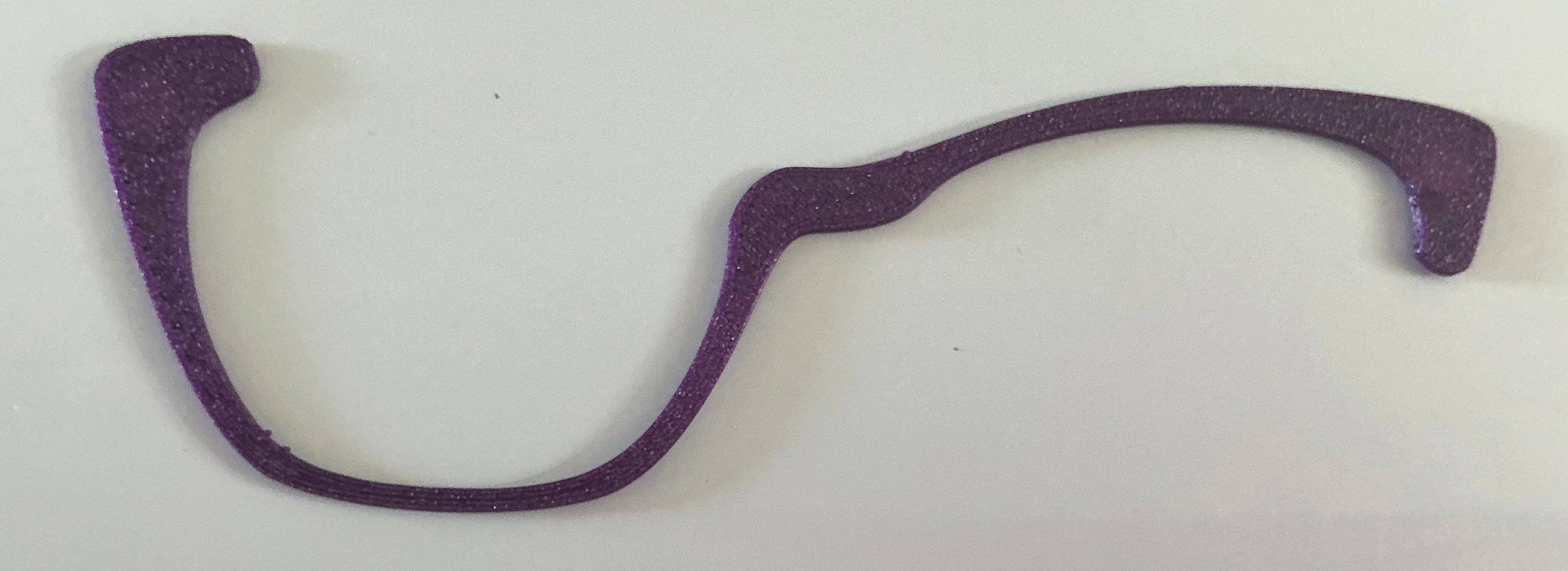 Wanda Half Topper; purple