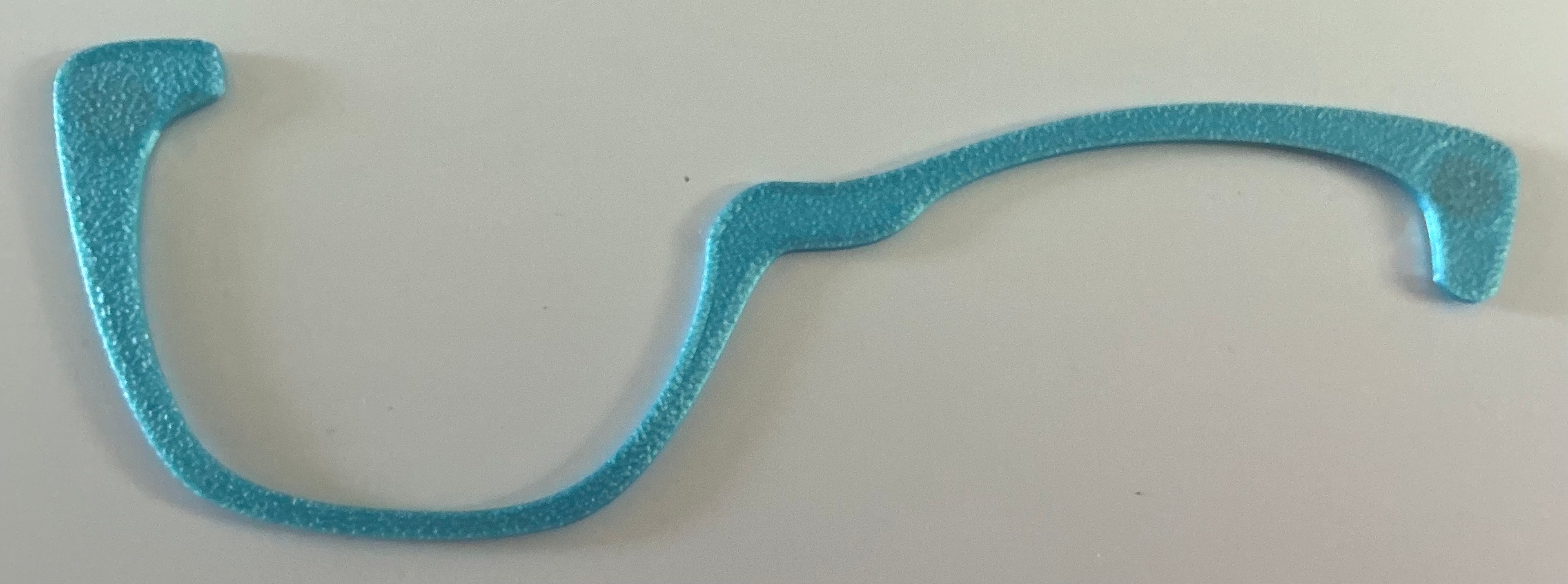 Wanda Half Topper; blue