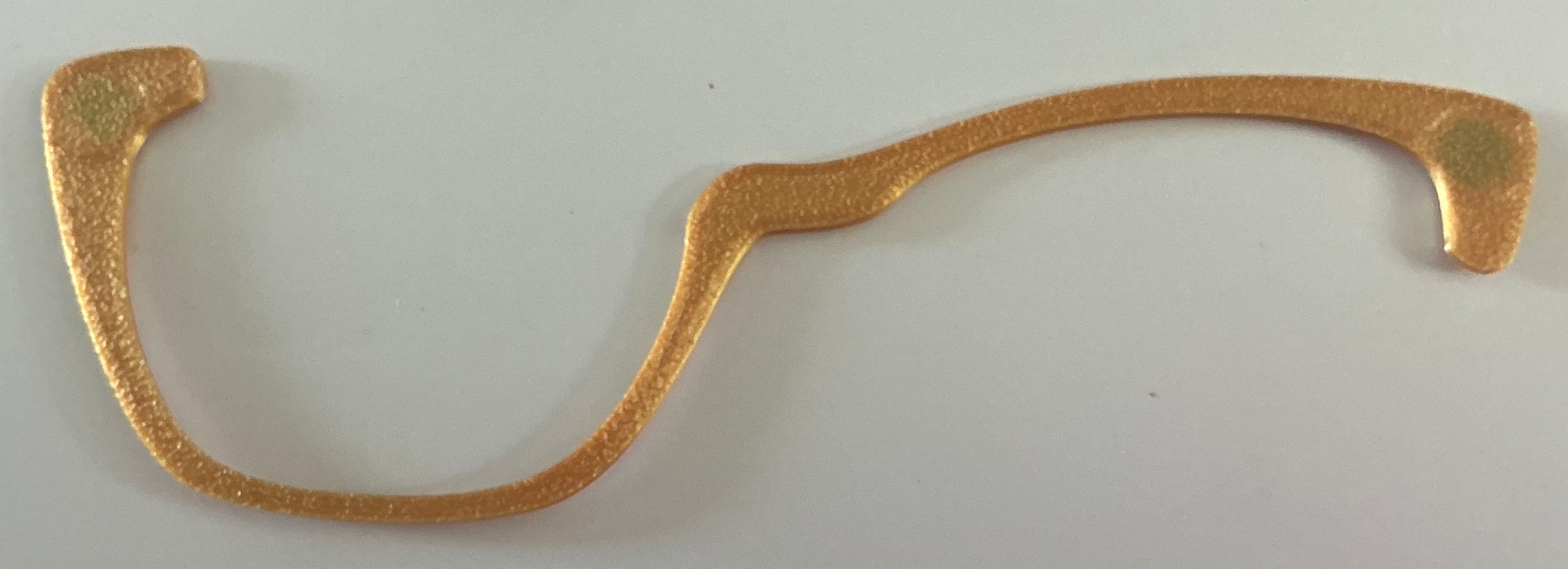 Wanda Half Topper; copper