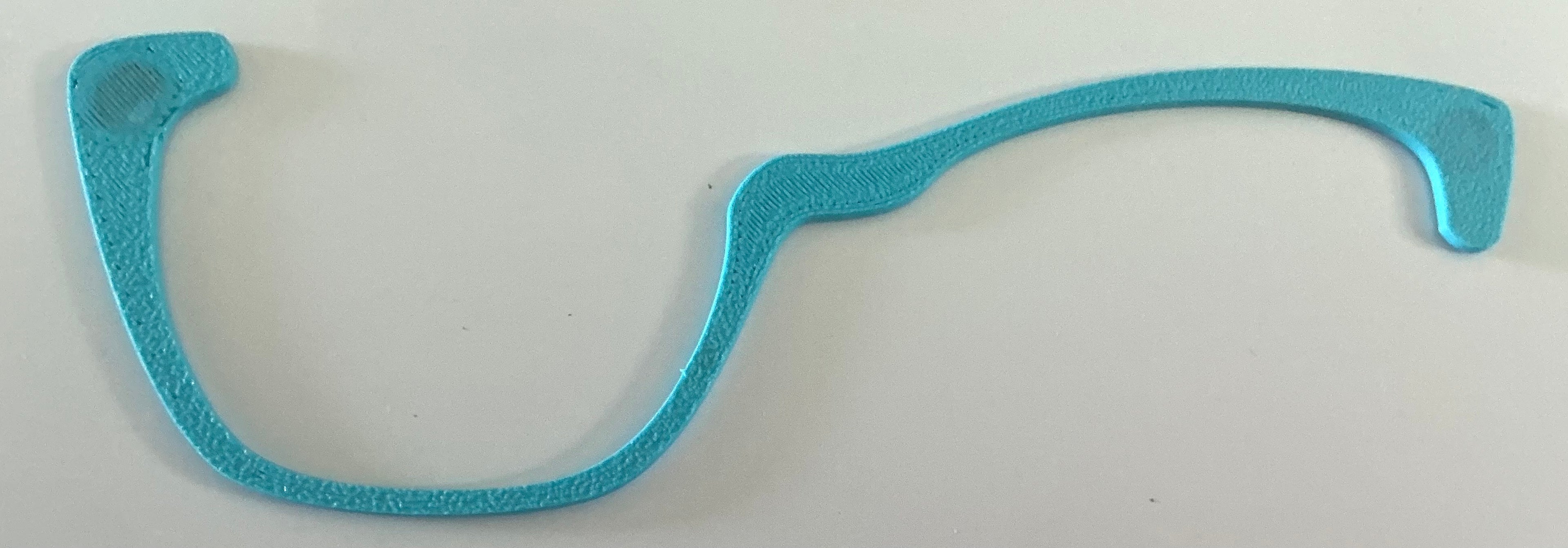 Wanda Half Topper; light blue