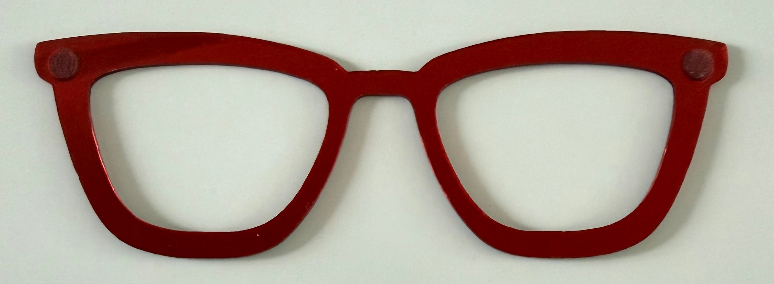 Izzy Topper; red mirror stacker