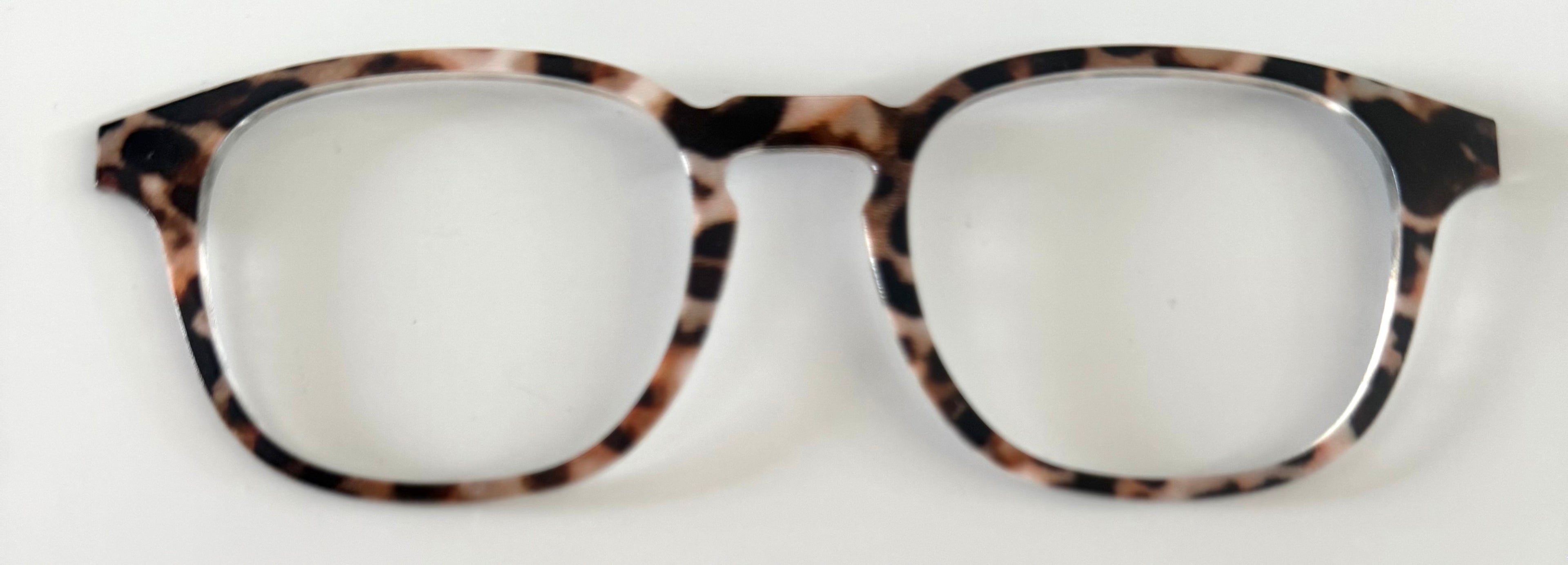 PAIR Otis Topper; cream and brown tort