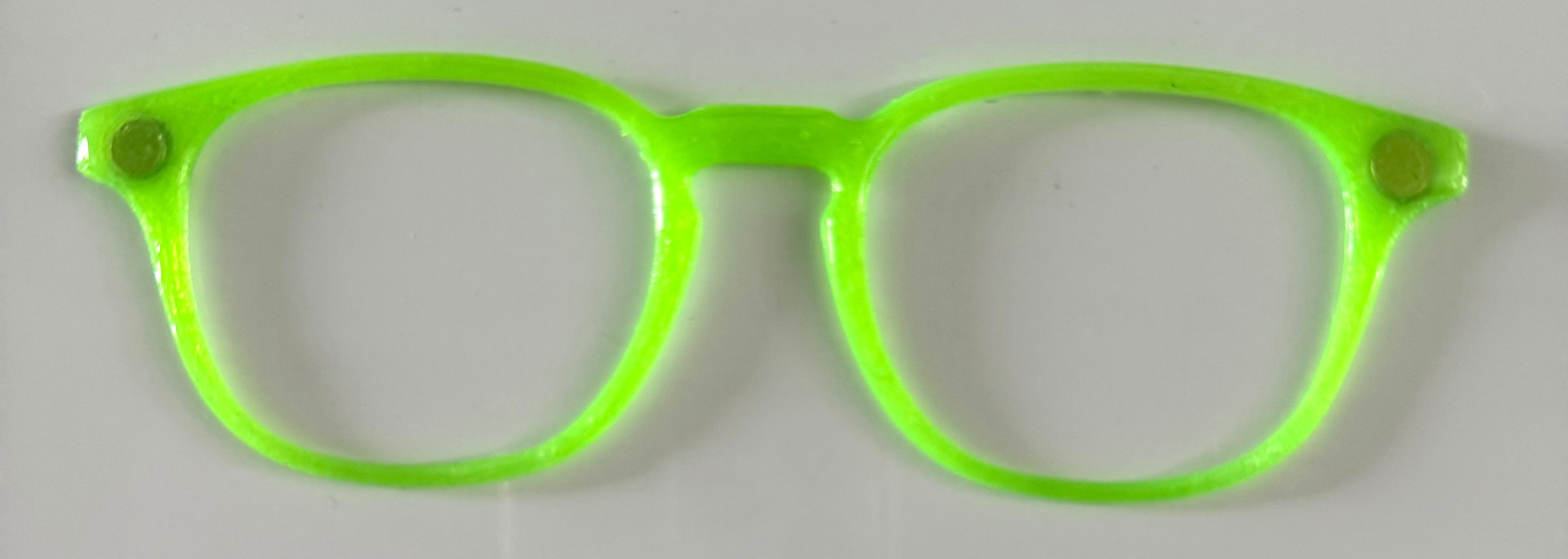 Otis Topper; lime green blank; RESINED