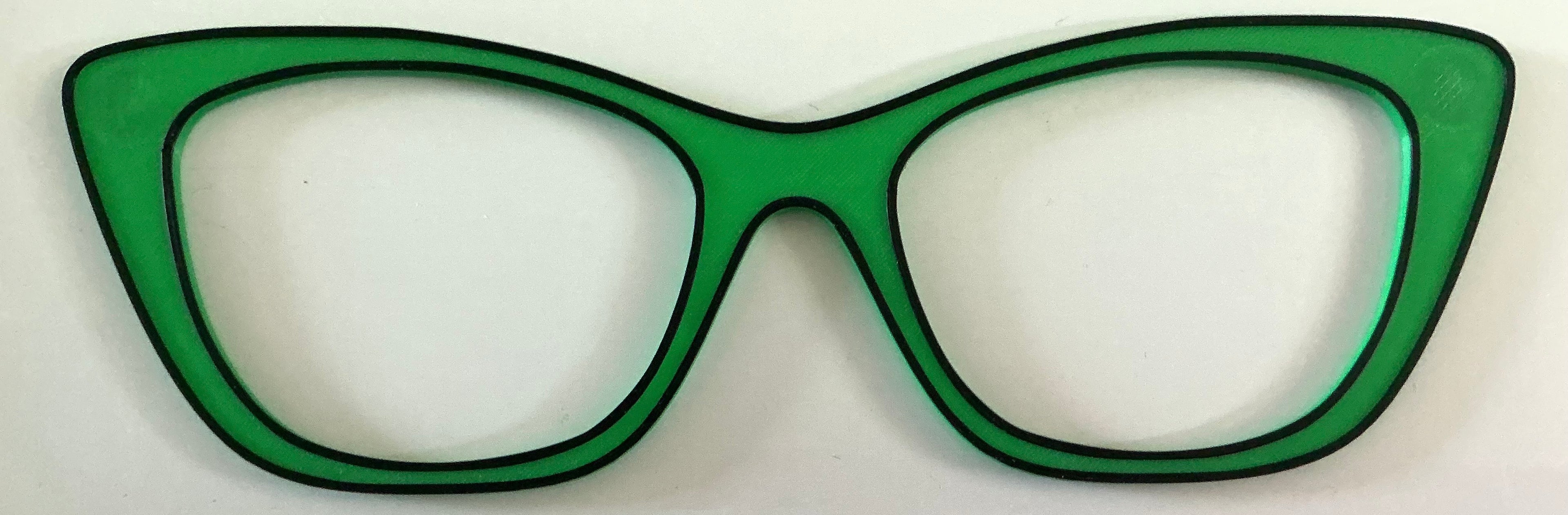Wanda Topper; green outline