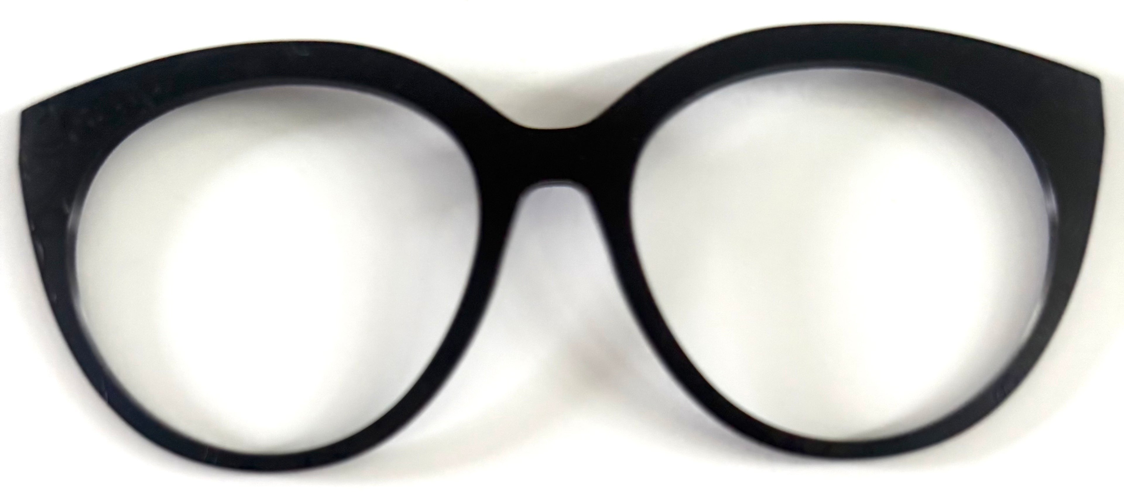 PAIR Premium Zuri Topper; black holographic scrolls