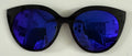 PAIR Zuri Topper; polarized sun topper-blue/purple tint