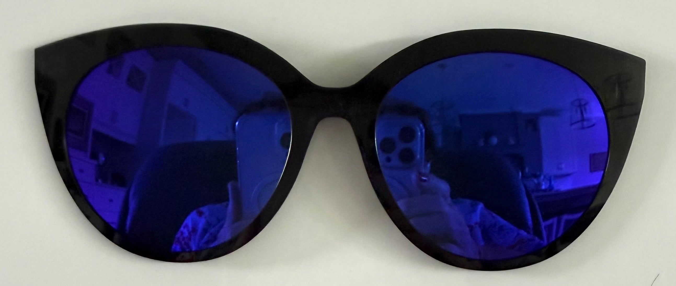 PAIR Zuri Topper; polarized sun topper-blue/purple tint