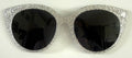 PAIR Zuri Topper; polarized sun silver sparkle topper