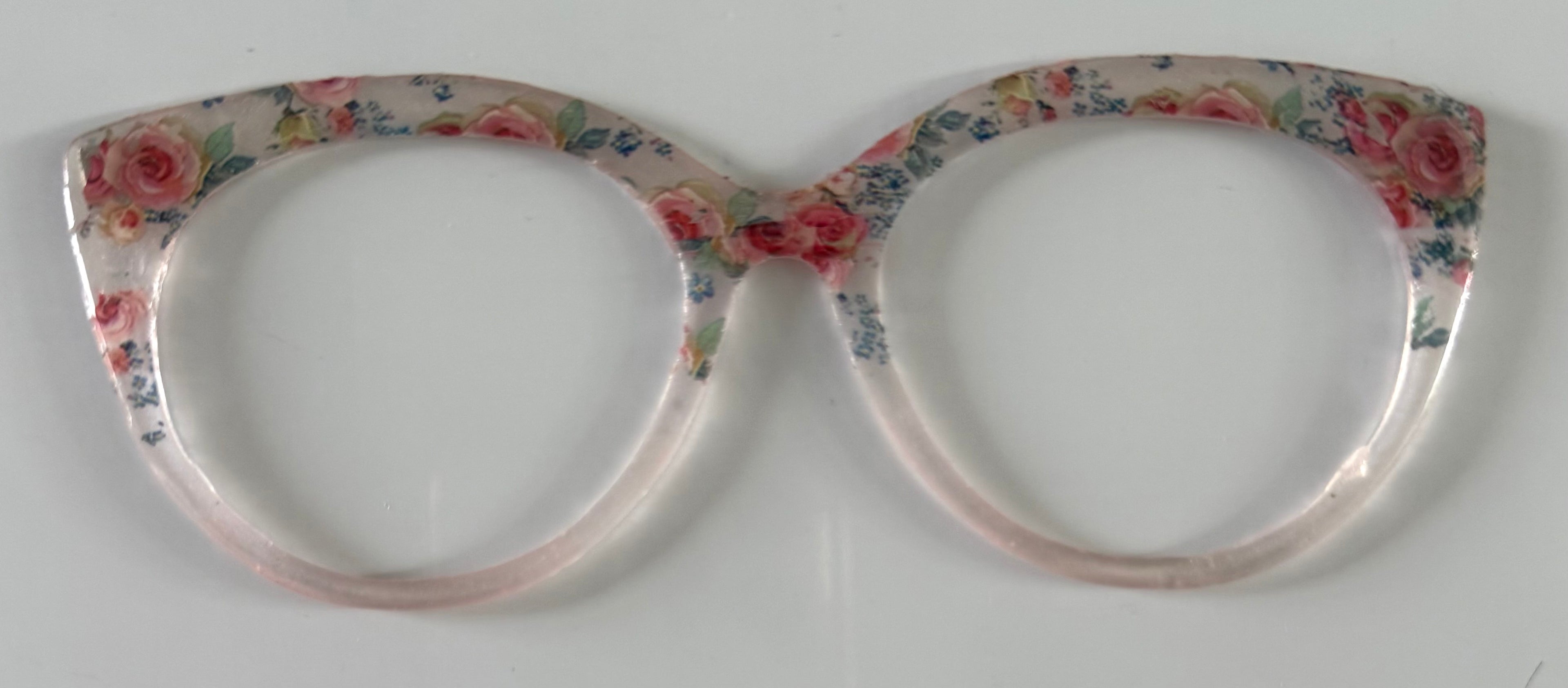 Zuri Topper; flexi; roses/semi-translucent split