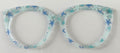 Zuri Topper; translucent; blue starfish