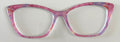 Wanda Topper; pink and purple swirl design