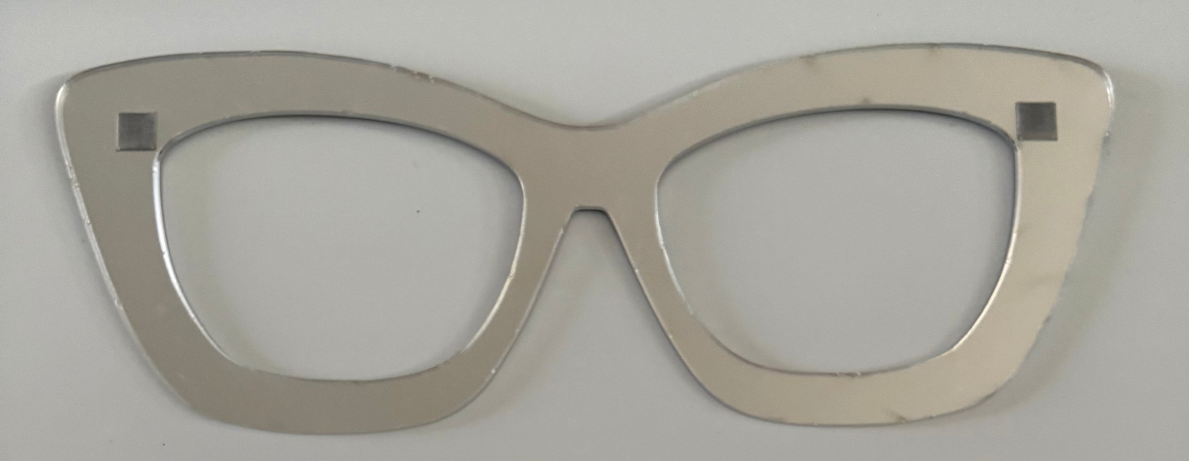 Wanda Topper; silver mirror stacker