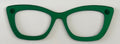 Wanda Topper; green mirrored  stacker