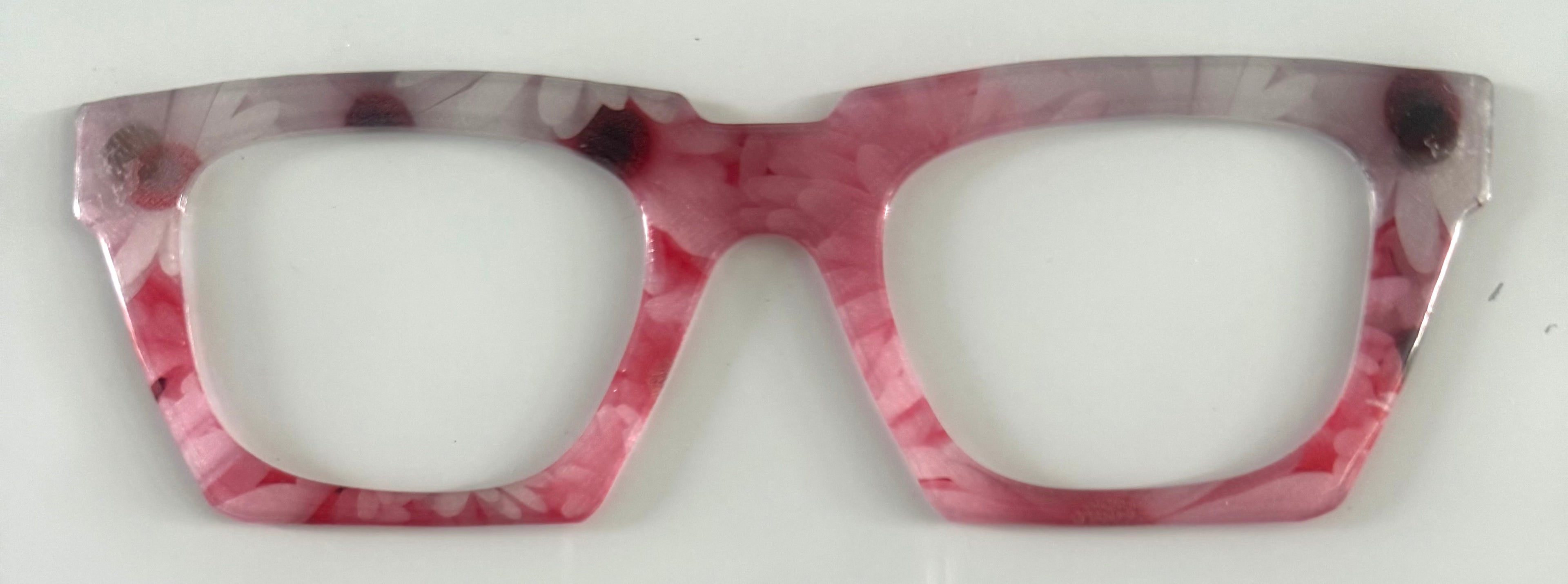 Kirby Case Topper; Busy Bee; pink and white flowers