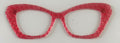 Wanda Hybrid Topper; Busy Bee; red geometric design