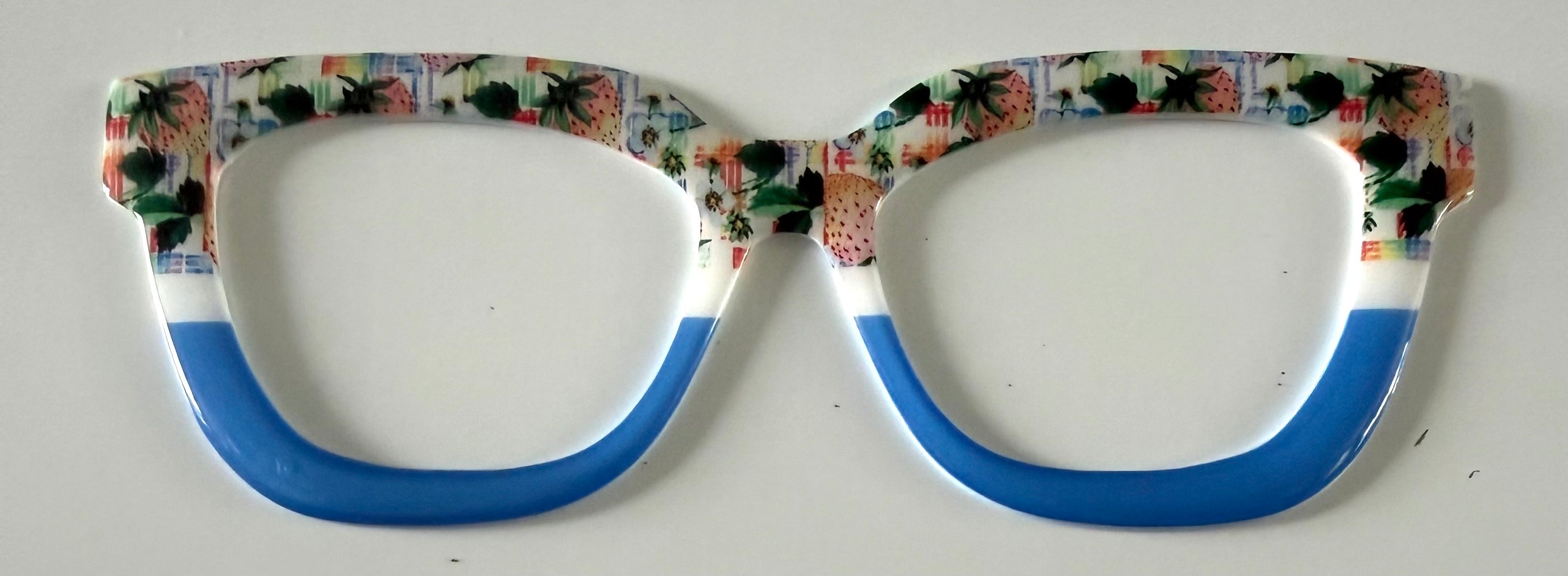 Wanda Topper; Busy Bee; tropical/blue split