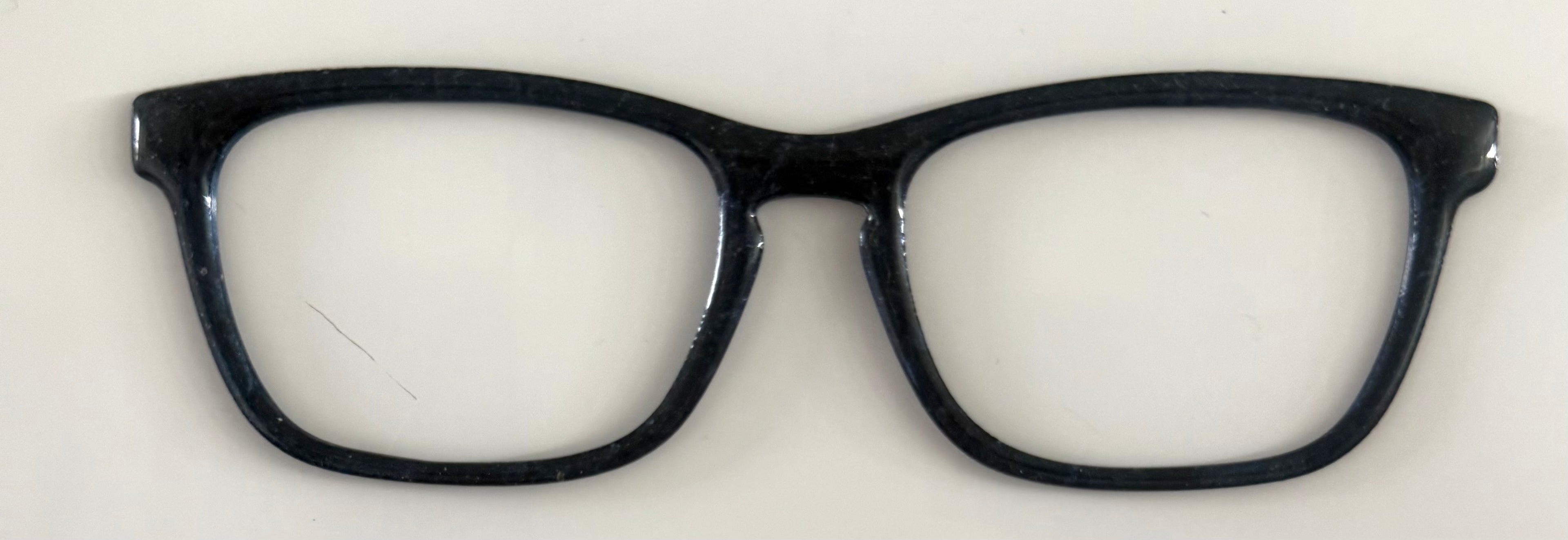 Casper Topper; black with blue flecks; flexi
