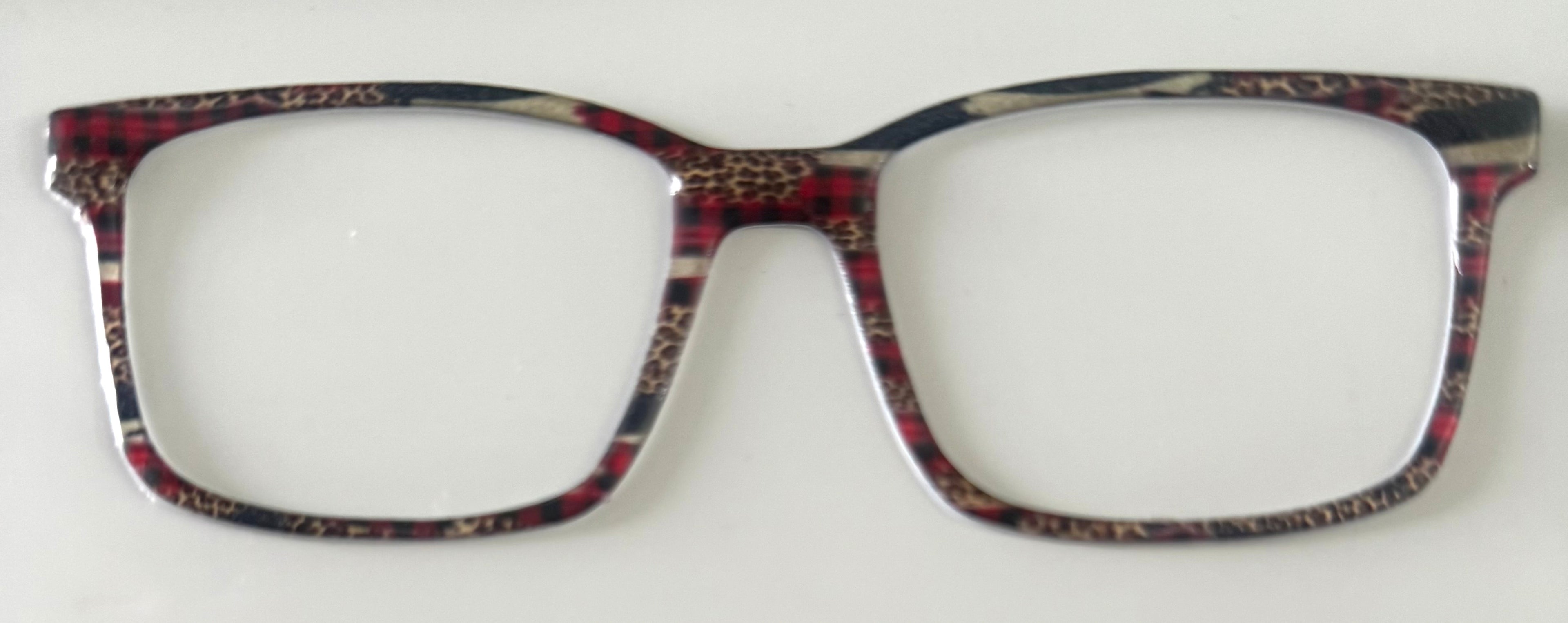 Kirby Topper; buffalo plaid/animal print/stripes