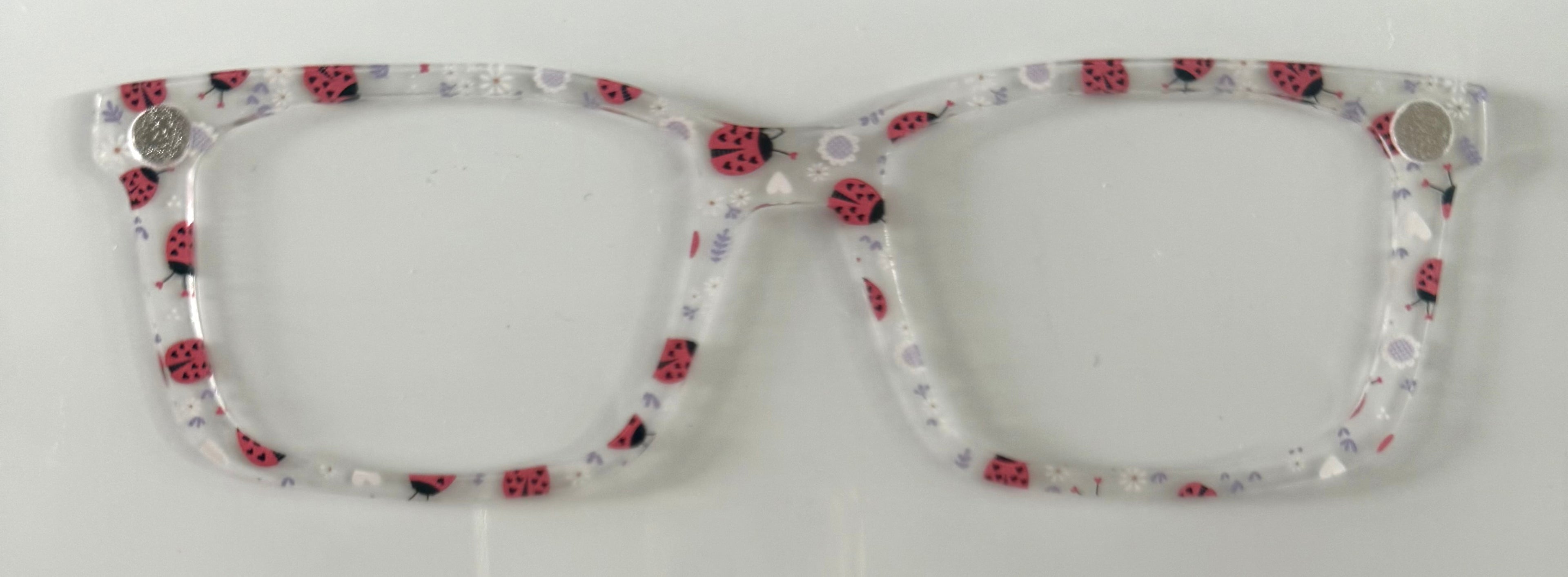 Kirby Topper; translucent ladybugs