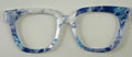 Murphy Topper; blue and white water design