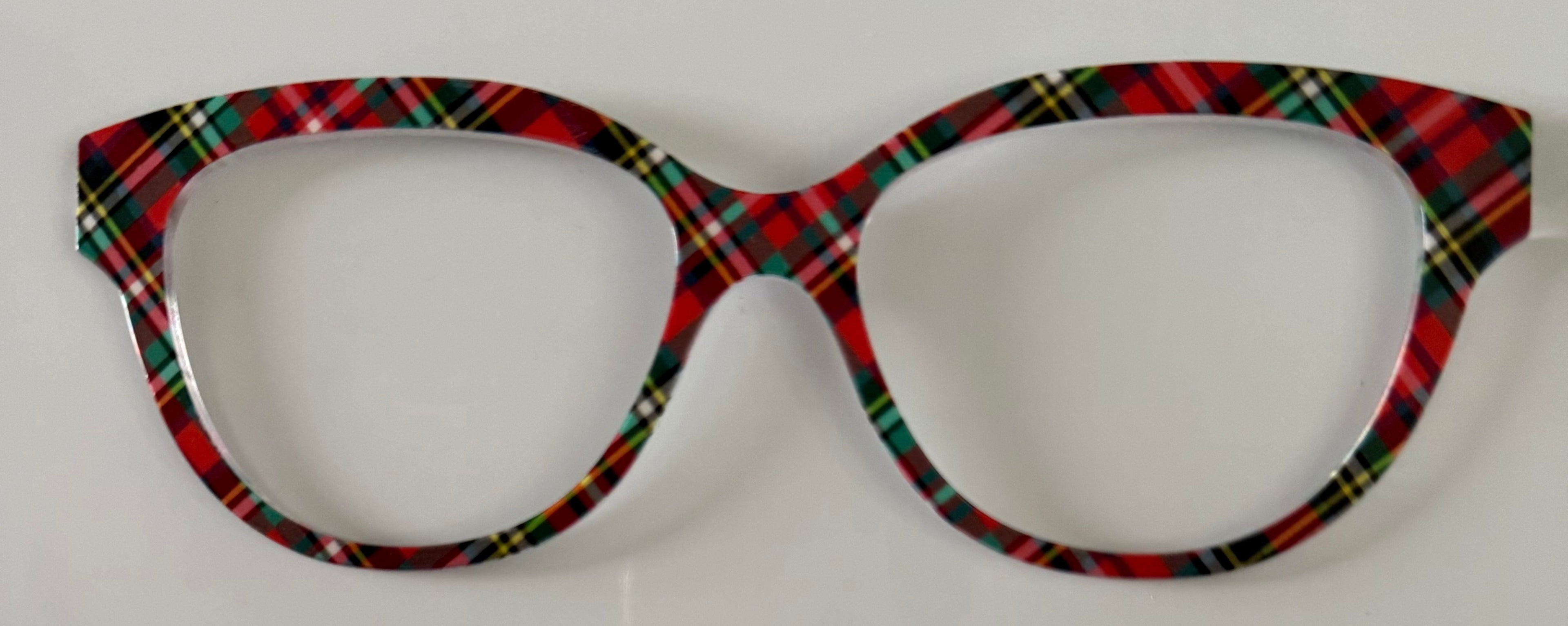 PAIR Quinn Topper; Christmas Plaid