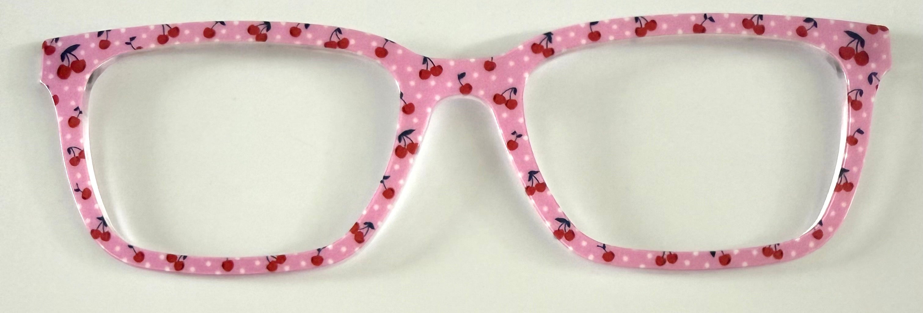 PAIR Larkin Topper; cherries on pink
