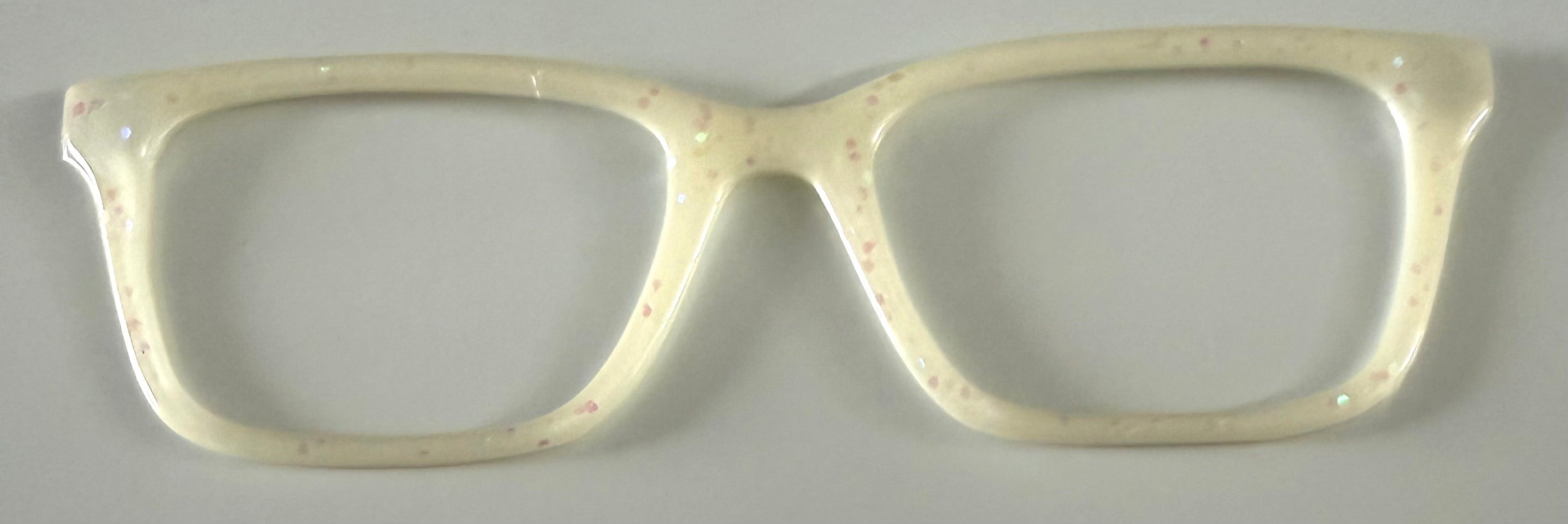 Larkin Topper; cream with glitter