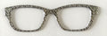Finley Topper; Busy Bee; gold rods on light gray