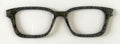 Finley Topper; Busy Bee; black pattern on light orange/blue/green ; RESINED