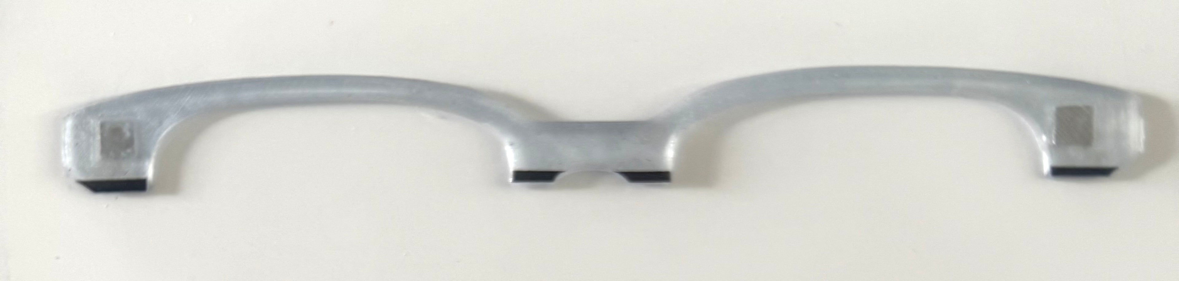 Finley Topper; translucent brow topper