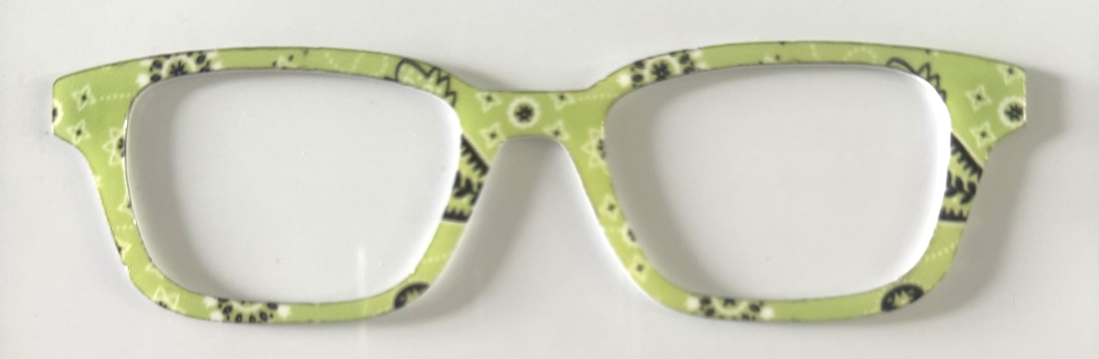 Finley Topper; bandana design;  light green