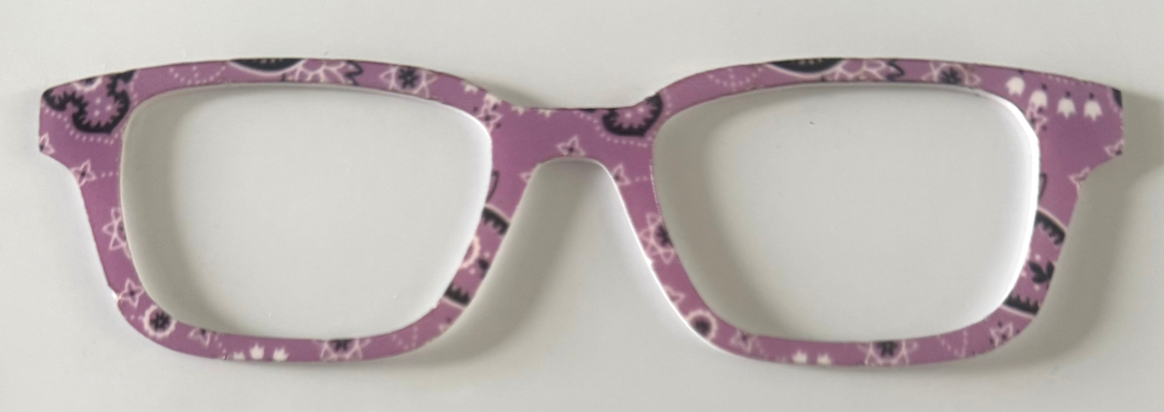 Finley Topper; bandana design;  light purple