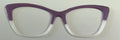 Wanda Topper; purple/white split